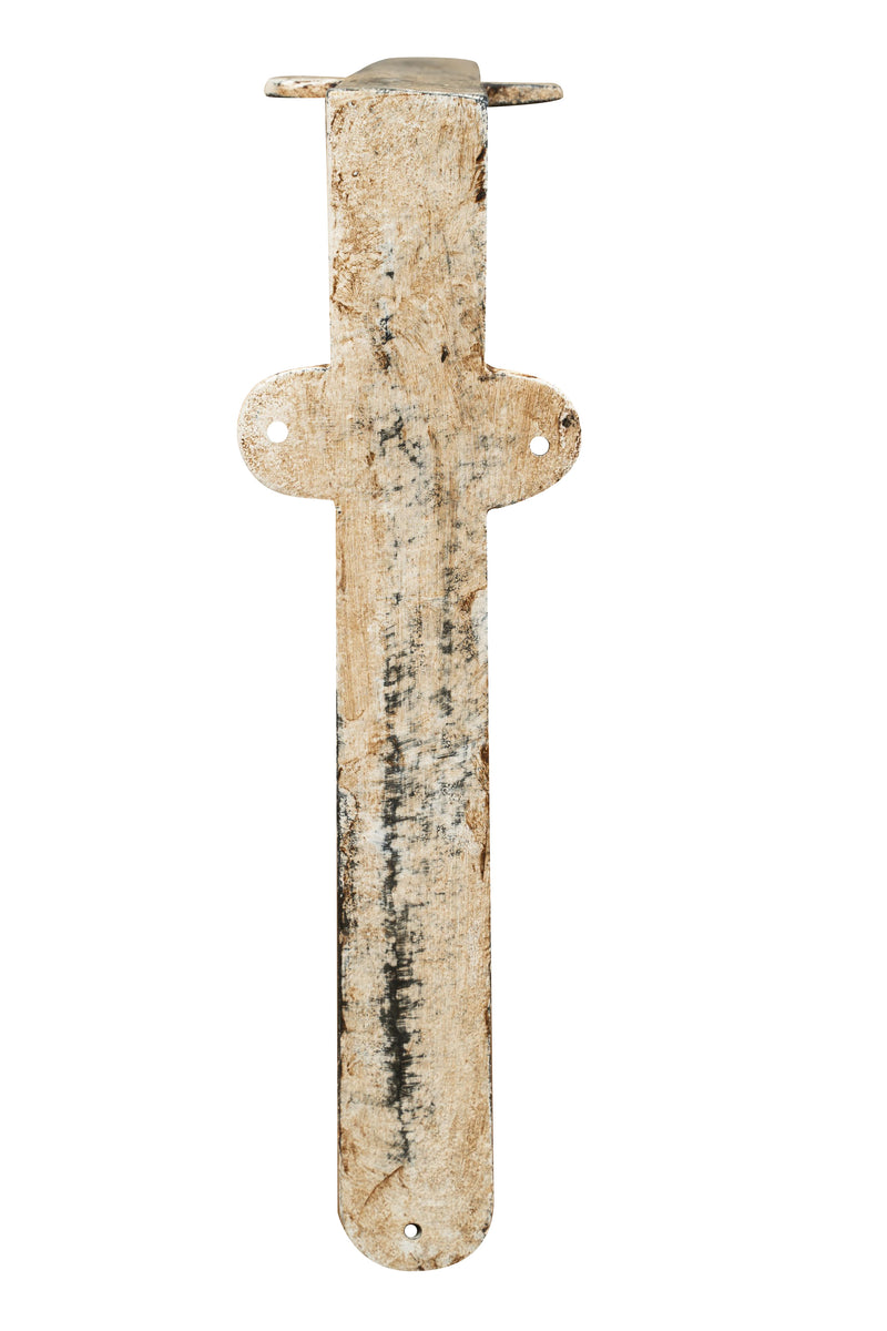 Biscottini Mensola a muro in ghisa finitura anticata Molto solida robusta Offerta