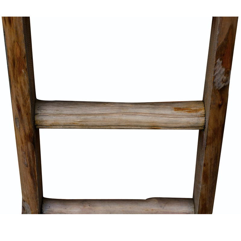 Biscottini Scala in legno finitura naturale anticata L29xPR6xH100 cm dimensioni Riproduce