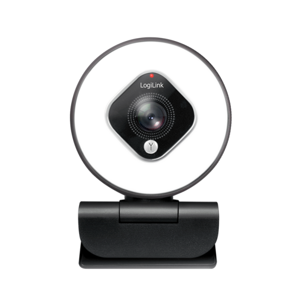 LogiLink UA0384 webcam 2 MP 1920 x 1080 Pixel USB 2.0 Nero, Bianco (LogiLink UA0384 Webcam LL1 Stream, USB)