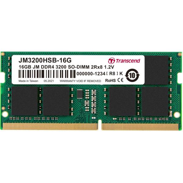 Transcend JetRAM - DDR4 - Modulo - 16 GB - SO DIMM 260-PIN