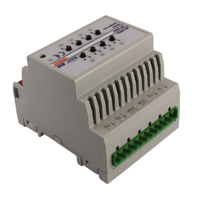 Attuatore per tapparelle 4 canali 6A knx IP20 4 moduli din Gewiss
