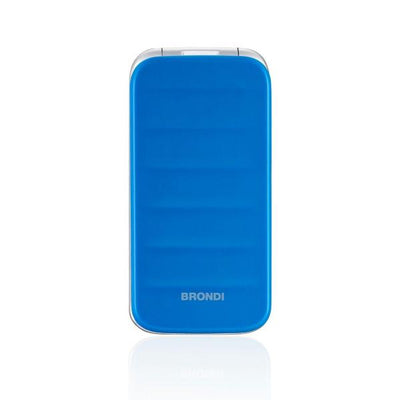 BRONDI FOX (BLU) - TELEFONO CELLULARE PER ANZIANI - TORCIA