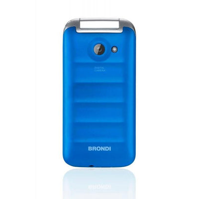 BRONDI FOX (BLU) - TELEFONO CELLULARE PER ANZIANI - TORCIA