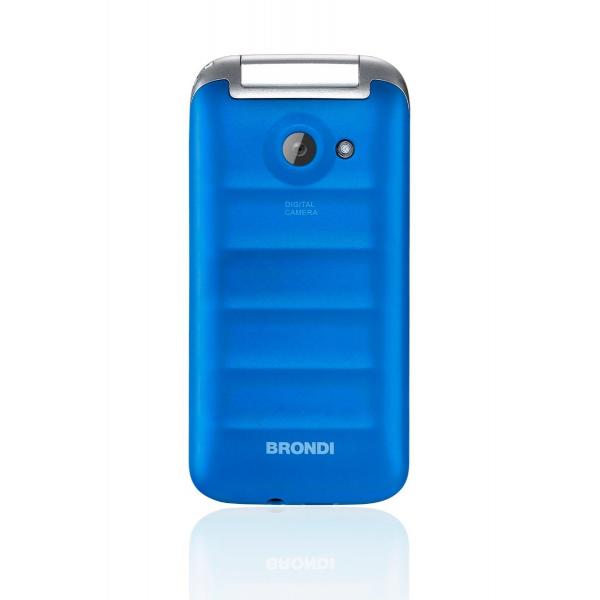 BRONDI FOX (BLU) - TELEFONO CELLULARE PER ANZIANI - TORCIA