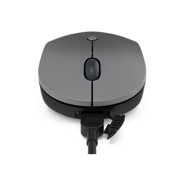 Lenovo Go mouse Ufficio Ambidestro RF Wireless Ottico 2400 DPI (Go USB-C Wireless Mouse - Warranty: 12M)