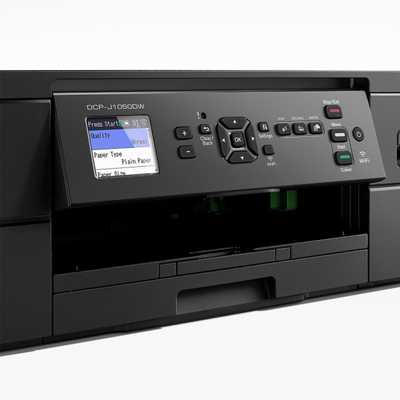 Stampante Multifunzione Brother J1050DW - Ink-jet A4 - Stampante / fotocopiatrice / scanner - 1200x1200 dpi - 17ppm/9.5ppm - Usb/Wifi - Win/Mac