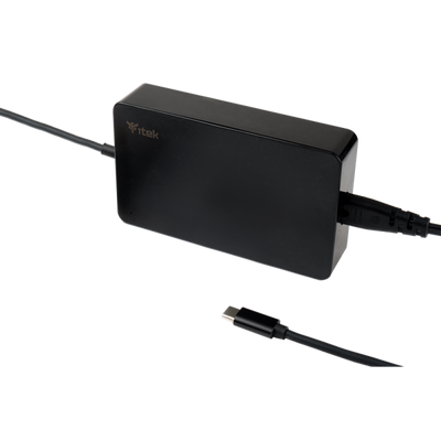 Alimentatore Universale per Notebook e Dispositivi USB-C- PD - 65W- Slim Design