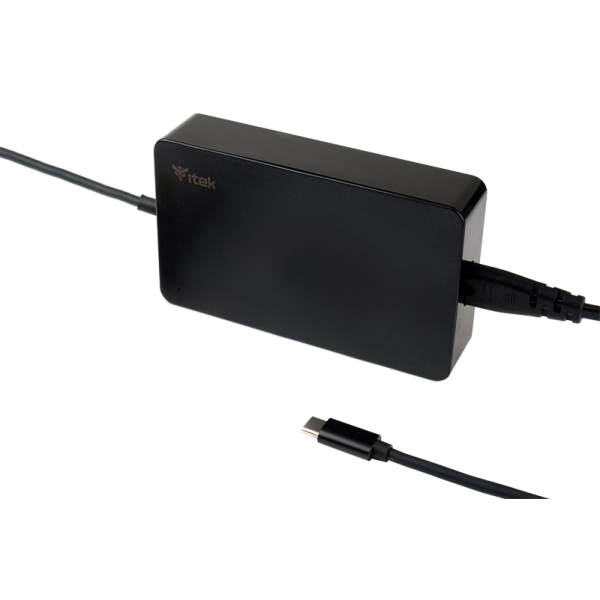 Alimentatore Universale per Notebook e Dispositivi USB-C- PD - 65W- Slim Design