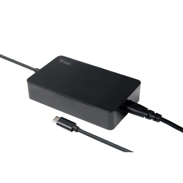 Alimentatore Universale per Notebook e Dispositivi USB-C- PD - 65W- Slim Design