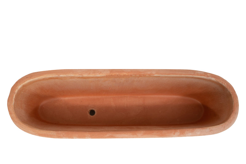 Biscottini Cassetta cesta in Terracotta 100% Made in Italy interamente Lavorata a Mano