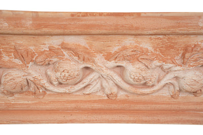 Biscottini Cassetta cesta in Terracotta 100% Made in Italy interamente Lavorata a Mano