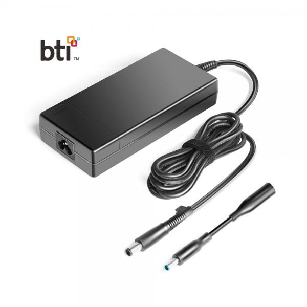 BTI GA-19150HP-2T- adattatore e invertitore Interno 150 W Nero (BTI 150W AC ADAPTER FOR HP UK VERSION 7.4MM & 4.5MM)