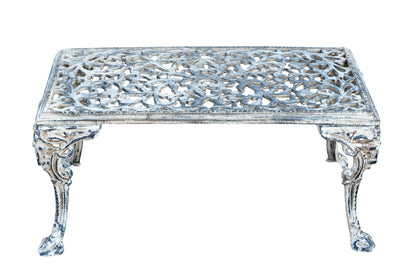 Biscottini Tavolo in ghisa finitura anticata Molto robusto, stabile Offerta Speciale