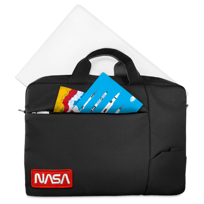 Atlantis Borsa Per Notebook 15,6" Nasa Nero Ns-klm180705-b