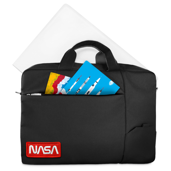 Atlantis Borsa Per Notebook 15,6" Nasa Nero Ns-klm180705-b