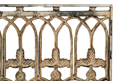 Biscottini Ringhiera in ghisa finitura anticata Molto stabile, robusta Offerta Speciale