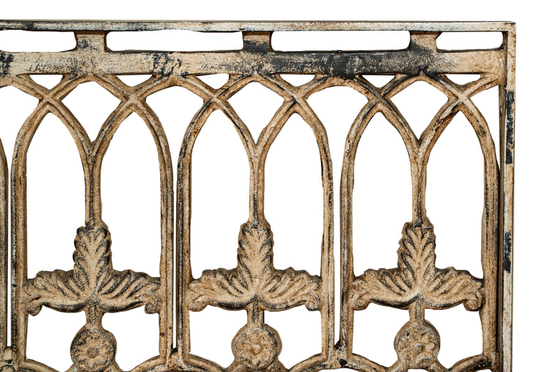 Biscottini Ringhiera in ghisa finitura anticata Molto stabile, robusta Offerta Speciale