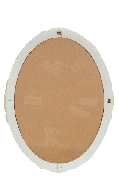 Biscottini SPECCHIERA DA PARETE IN LEGNO FINITURA BIANCA ANTICATA MADE IN ITALY Specchio