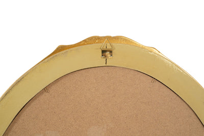 Biscottini SPECCHIERA DA PARETE IN LEGNO FINITURA FOGLIA ORO ANTICATO MADE IN ITALY