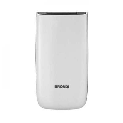 BRONDI MAGNUM 4 (BIANCO) - TELEFONO CELLULARE PER ANZIANI - TORCIA - FOTOCAMERA