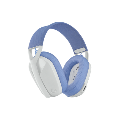 Logitech - Cuffie da gioco wireless G435 LIGHTSPEED - BIANCHE - Bluetooth leggero con microfono integrato per Dolby Atmos, PC, PS4, PS5, dispositivi mobili