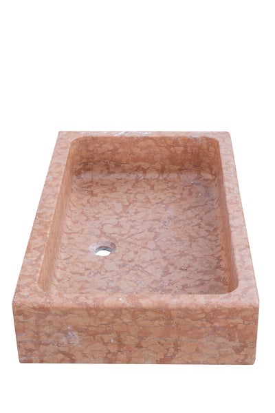 Biscottini Lavandino in marmo rosso di Verona Made in Italy Fontana Acquasantiera Offerta