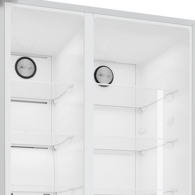 Beko Frigo Side By Side No Frost 640lt F 91cm Inox F Gn163130ptn