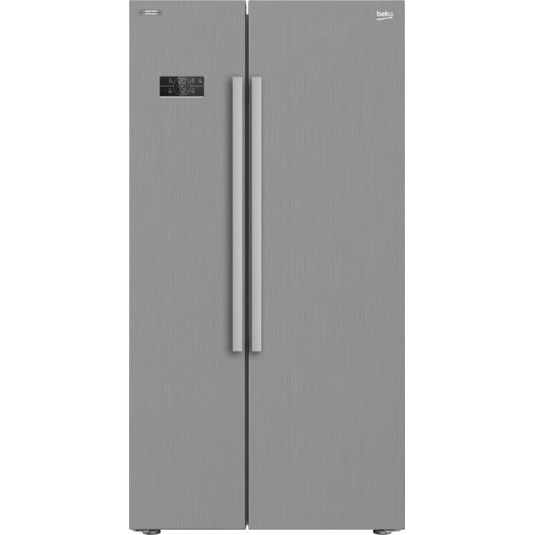 Beko Frigo Side By Side No Frost 640lt F 91cm Inox F Gn163130ptn