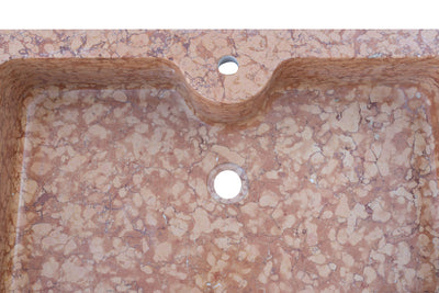 Biscottini Lavandino in marmo rosso di Verona Made in Italy Fontana Acquasantiera Offerta