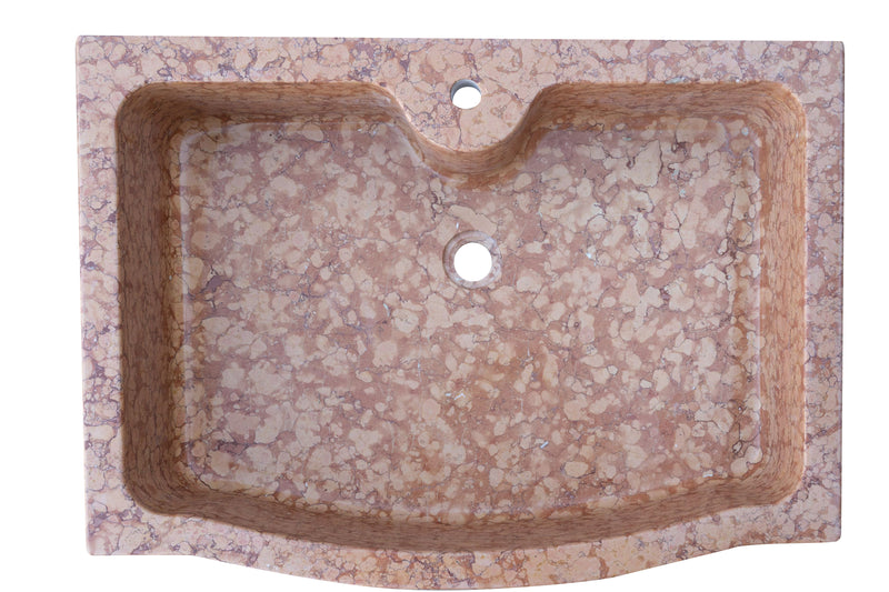 Biscottini Lavandino in marmo rosso di Verona Made in Italy Fontana Acquasantiera Offerta