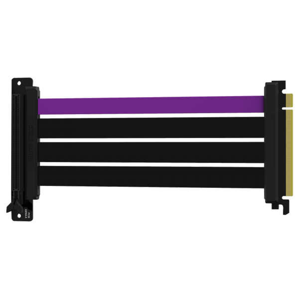 Cavo COOLER MASTER Riser PCIe 4.0 X16 - 300 mm (MCA-U000C-KPCI40-300)