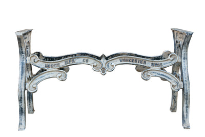 Biscottini Base tavolo in ghisa finitura anticata Molto stabile, robusta Offerta Speciale