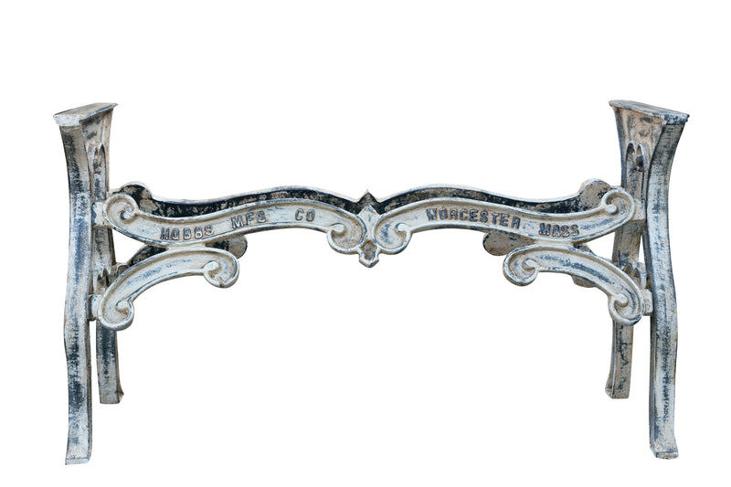 Biscottini Base tavolo in ghisa finitura anticata Molto stabile, robusta Offerta Speciale