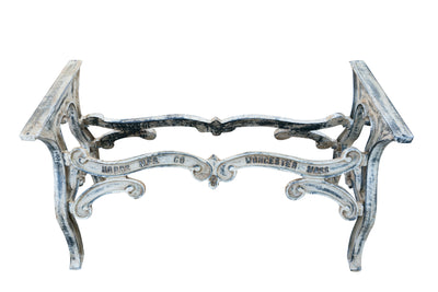 Biscottini Base tavolo in ghisa finitura anticata Molto stabile, robusta Offerta Speciale