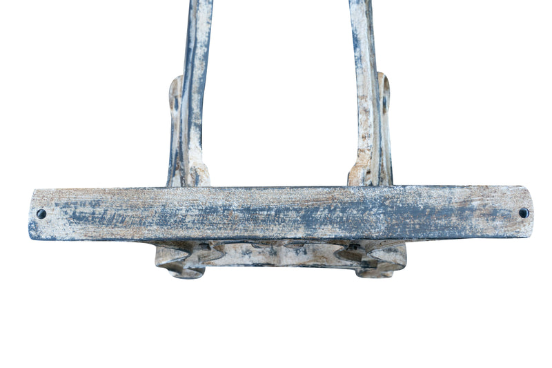 Biscottini Base tavolo in ghisa finitura anticata Molto stabile, robusta Offerta Speciale