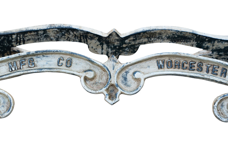 Biscottini Base tavolo in ghisa finitura anticata Molto stabile, robusta Offerta Speciale