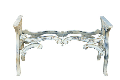 Biscottini Base tavolo in ghisa finitura anticata Molto stabile, robusta Offerta Speciale