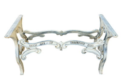 Biscottini Base tavolo in ghisa finitura anticata Molto stabile, robusta Offerta Speciale