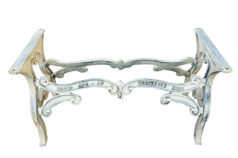 Biscottini Base tavolo in ghisa finitura anticata Molto stabile, robusta Offerta Speciale