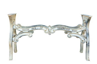 Biscottini Base tavolo in ghisa finitura anticata Molto stabile, robusta Offerta Speciale