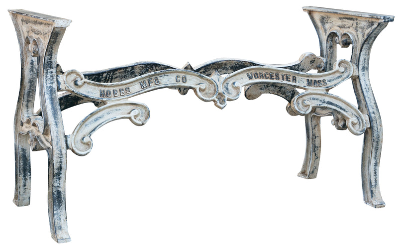 Biscottini Base tavolo in ghisa finitura anticata Molto stabile, robusta Offerta Speciale