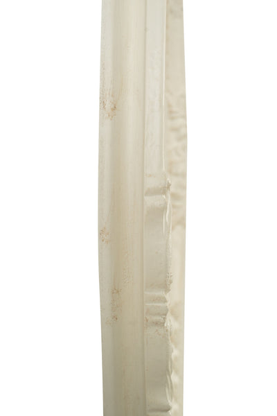 Biscottini SPECCHIERA DA PARETE IN LEGNO FINITURA BIANCA ANTICATA MADE IN ITALY Specchio