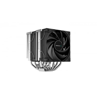 DeepCool AK620 Processore Raffreddatore d'aria 12 cm Nero 1 pz (DeepCool AK620 Fan CPU Cooler, Universal Socket, Dual Powerful 120mm FDB PWM Black Fans, 1850RPM, 6 Heat Pipes, 260W Heat Dissipation P