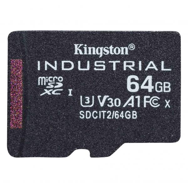 Kingston Industrial - Scheda di memoria flash - 64 GB