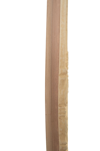 Biscottini SPECCHIERA DA PARETE IN LEGNO FINITURA GREZZA MADE IN ITALY Specchio realizzata