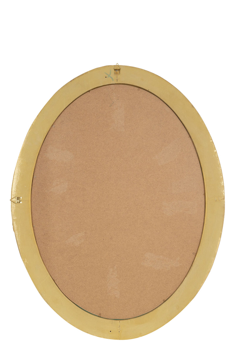 Biscottini SPECCHIERA DA PARETE IN LEGNO FINITURA FOGLIA ORO ANTICATO MADE IN ITALY