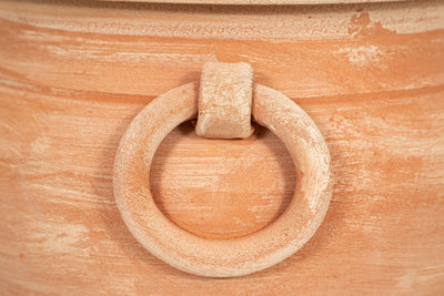 Biscottini Vaso caspò in Terracotta 100% Made in Italy interamente Lavorata a Mano orcio