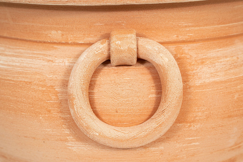 Biscottini Vaso caspò in Terracotta 100% Made in Italy interamente Lavorata a Mano