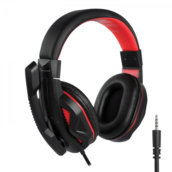 Techmade Kit Tastiera+mouse+cuffie+pad Gaming Usb Nero Tm-gamingset2