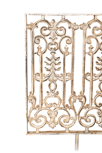 Biscottini Ringhiera in ghisa finitura anticata Molto stabile, robusta Offerta Speciale